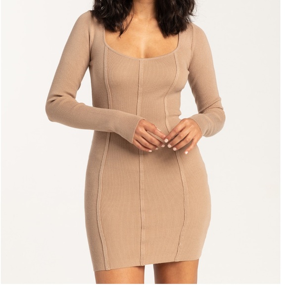 WEST OF MELROSE Bodycon Sweater Dress size M - Picture 3 of 7